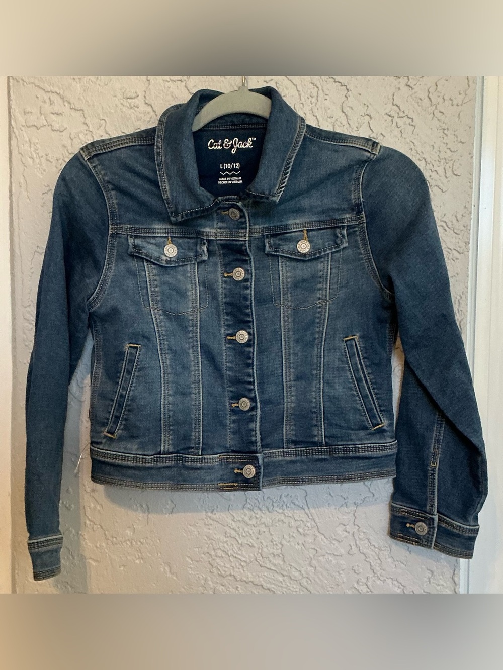 Cat & Jack Classic Blue Denim Jacket